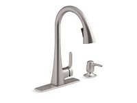 Kohler Maxton Touchless Vibrant Stainless Finish with Response Technology - Pull-Down Kitchen Faucet