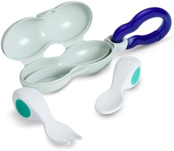 doddl Baby Spoon and Fork Set with Travel Case