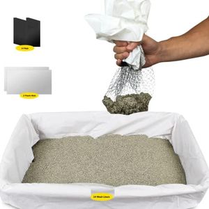 Purrfect Pouch Sift n Toss Disposable Cat Litter Box Liners, 14 Count