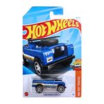 Hot Wheels Land Rover Series II HW Hot Trucks Ages 3 and Up (Blue)