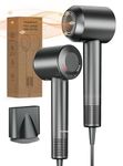 TRANXPHIT Hair Dryer Blow Dryer: Ionic Professional 160000 RPM High-Speed Brushless Motor 500M Negative Ionic Fast Drying Lightweigh Hairdryer 4 Heat / 3 Speeds Low Noise Thermo-Control for Home Travel Salon