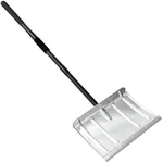 Snow Shovel for Driveway, 53/66 inches Aluminum Snow Removal Shovel Heavy Duty Metal Snow Shovels for Car Trunk Home Garage Garden