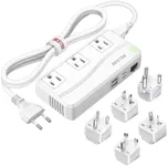 BESTEK 220V to 110V Converter, 300W
