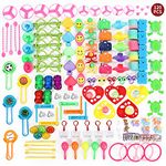 SOKA 120PCS Party Bag Fillers Prize Assortment Party Toys Goodie Loot Bag Birthday Party Gift Favors Classroom Rewards for Birthday Carnival Gift Children Kids Boys Girls Unisex