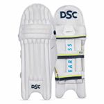 DSC Condor Glider Leg Guard, Boys-Right (White-Red)