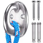 Dolibest Wall Ceiling Mount Bracket for Suspension Strap TRX Mount Wall Anchors for Resistance Bands TRX Anchor for Gymnastic Ring, Body Weight Strength Training System, Yoga Swing Hammock (1200KG)