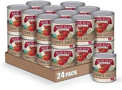 Muir Glen Vine Sweetened Organic Tomato Sauce, 8 oz (Pack of 24)