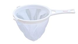 Olrada Nylon Mesh Strainer Food Yogurt Mesh Sieve Plastic Mesh Colander with Handle Pack 12inch of 1pcs