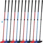 Liliful 12 Pack Golf Putters for Kids Two Way Mini Golf Putter Bulk Putter for Right or Left Handed Golfers Adjustable Length Golf Clubs Set for Men and Women(Black, Blue, Red)