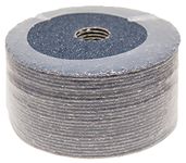 Benchmark Abrasives 4-1/2" x 7/8" 36 Grit Zirconia Resin Fiber Sanding Grinding Discs - 25 Pack