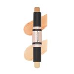 Makeup Revolution- Fast Base Contour Stick-Light (Light Skin Tones) | Defines and Scuplts the Face Seamlessly| Lightweight & Blendable Formula | Multipurpose | Cruelty Free - 8.6 gm