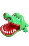 P SQUARE Crocodile Teeth Toys Game for Kids, Crocodile Biting Finger Dentist Games Funny Toys, Green