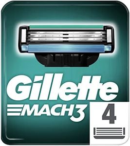 GILLETTE MACH 3 BLADES, Pack of 4