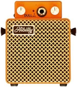 2025 Full Metal Mini Pocket Bass Amplifier and Micro Amp for Professional Performances and Practice Sessions Dull 3 Sunset Orange