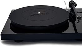 Hudson Hi-Fi Turntable Platter Mat - Audiophile Grade Silicone Rubber Design Universal to All LP Vinyl Record Players