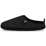 Lakeland Active Women's Wolfa Ultra-Warm Quilted Tent Slippers - Black/Grey - 7 UK