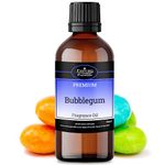 Bubble-Gum Fragrance Oil, Fragrance Oils for Diffuser, Pure Scented Fragrance Oils for Making Candle, Soap, Bath Bombs, Oil Burners, Potpourri, Wax Melts Friendly, UK Made - 50ml