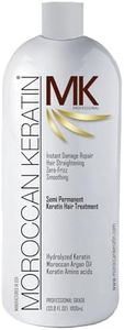 MOROCCAN KERATIN 1000ml Brazilian Keratin Blowout Hair Treatment Complex GOLD SERIES With Argan Oil Proven and fast Formula Professional Results Keratina Fuerte