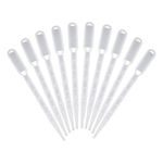 nsb herbals 3 ml Transfer Graduated Pipettes Graduated 0.5 ml Dropper, Ink Filler (Pack of 10)