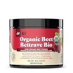 Pure Organic Beet Root Powder Supplement - 8oz 60 Serving Organic Beetroot Juice Powder & Bulk Raw Non GMO Concentrate