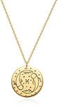 VACRONA Dainty Gold Lock Initial Ne