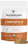 Real Mushrooms Cordyceps Mushroom Extract Powder - 60G