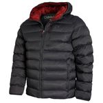 Calvin Klein Mens San Gabriel Padded Jacket - Charcoal/Burgundy - M