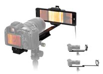 JJC Negative Film Digitizer for 35mm 120 Format Film, Negative to Digital Converter with 10-Level Brightness LED Backlight & Adjustable Slider Rail for Canon Nikon Sony Olympus DSLR Cameras