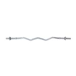 DKN Standard EZ Curl Bar - Metallic, 4 ft