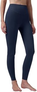 baleaf Women's Fleece Lined Leggings Navy Blue L