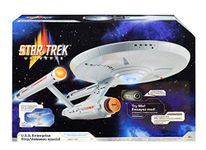 BANDAI The Original Enterprise Star Trek Model with Lights, Sounds and Display Stand | Gifts Starship | 18'' Authentic StarTrek Toys, Multicolor