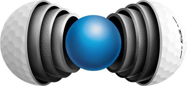 TaylorMade TP5 Golf Balls, White – Premium Tour Performance