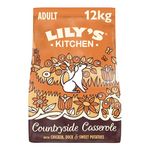 Lily's Kitchen Made with Natural Ingredients Adult Dry Dog Food Chicken, Duck and & Sweet potatoes, Grain-Free Recipe 12kg Bag