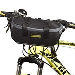 GR GOLDEN RIDERS | HANDLEBAR BASKET BAG | Polyester Fabric Bicycle Front Handlebar Universal Basket Bag