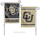 NCAA University of Colorado 12x18 Inch 2-Sided Outdoor Garden Flag Banner