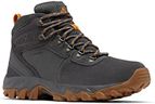 Columbia Men's Newton Ridge Plus Ii Suede Waterproof Hiking Shoe, 2024 Dark Grey/Gold Amber, 11 Wide