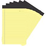 Clickedin - 6 Pieces A5 Size Note Pad, Perfect Writing Notes, Premium Paper Ruled Rough Note Pad (50 Pages Pad, Yellow)