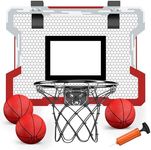 HYES Mini Basketball Hoop Indoor, D