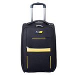 Skysun Polyester 22Inch Soft Luggage Trolley Suitcase Bag for Men and Women with Wheels (Black)