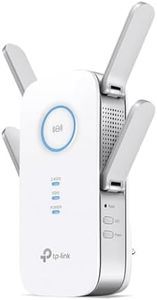 TP-Link RE650 AC2600 - Repetidor de red Wifi extensor amplificador de cobertura(Puerto Ethernet Gigabit, doble banda: 800Mbps, 2.4GHz + 1733Mbps, 5GHz, 4 antenas)