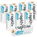Rapthor 900mAh Rechargeable 123A Limium Batteries 3.7V 123 Battery Compatible with Arlo Wireless Security Camera Flashlights Smart Sensors Alarm System Smoke Sensor (900mAh-8pack)
