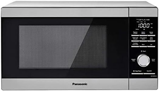 Panasonic NN-SD67LS 1100W with Genius Sensor Cook and Auto Defrost Countertop Microwave Oven, 1.3 cu ft, Stainless Steel