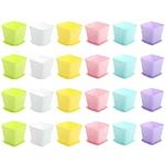 Haawooky 24 Pack Colorful Flower Po