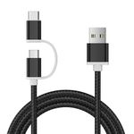 Accessonico Charger Cord Replacement for Amazon Fire Kids Tablet, 7, Kindle 10 7th Generation, Old & New Tablets, Compatible with Samsung Galaxy Tab A7 S6 Lite A8 Fast Charging Power Cable