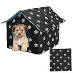 Soft Waterproof Dog House with Pad 