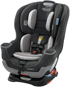 Graco Extend2Fit Convertible Car Seat, Rear-Facing and Forward-Facing, Extended Rear-Facing Seat Option, Redmond, Ideal for Newborns, Infants, and Toddlers