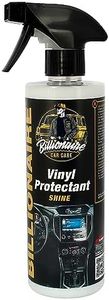 Billionaire Vinyl Protectant Shine Limpia Salpicadero con Efecto Brillo Eficaz en Superfícies de Plástico Caucho y Vinilo No Graso y Protección UV Aroma a Coco 500ml