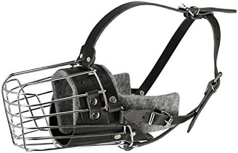 Dingo Gear S03001 - Bozal de Entrenamiento para Perros, bozal de Metal de agitación Militar K9 para Perros de Trabajo