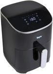 Total Chef Electric Air Fryer Oven 5 Qt/4.8L, Digital Touchscreen Controls, 8 Smart Cooking Presets, Adjustable Temperature, Programmable Timer, Non-Stick Basket, Quick Easy Meals, Black