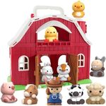 Farm Animals Big Barn Toy for 1 2 3